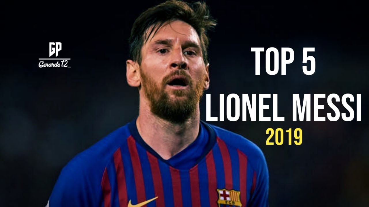 Top 5 los mejores raps de Lionel Messi ⭐ - Argentina & Barcelona