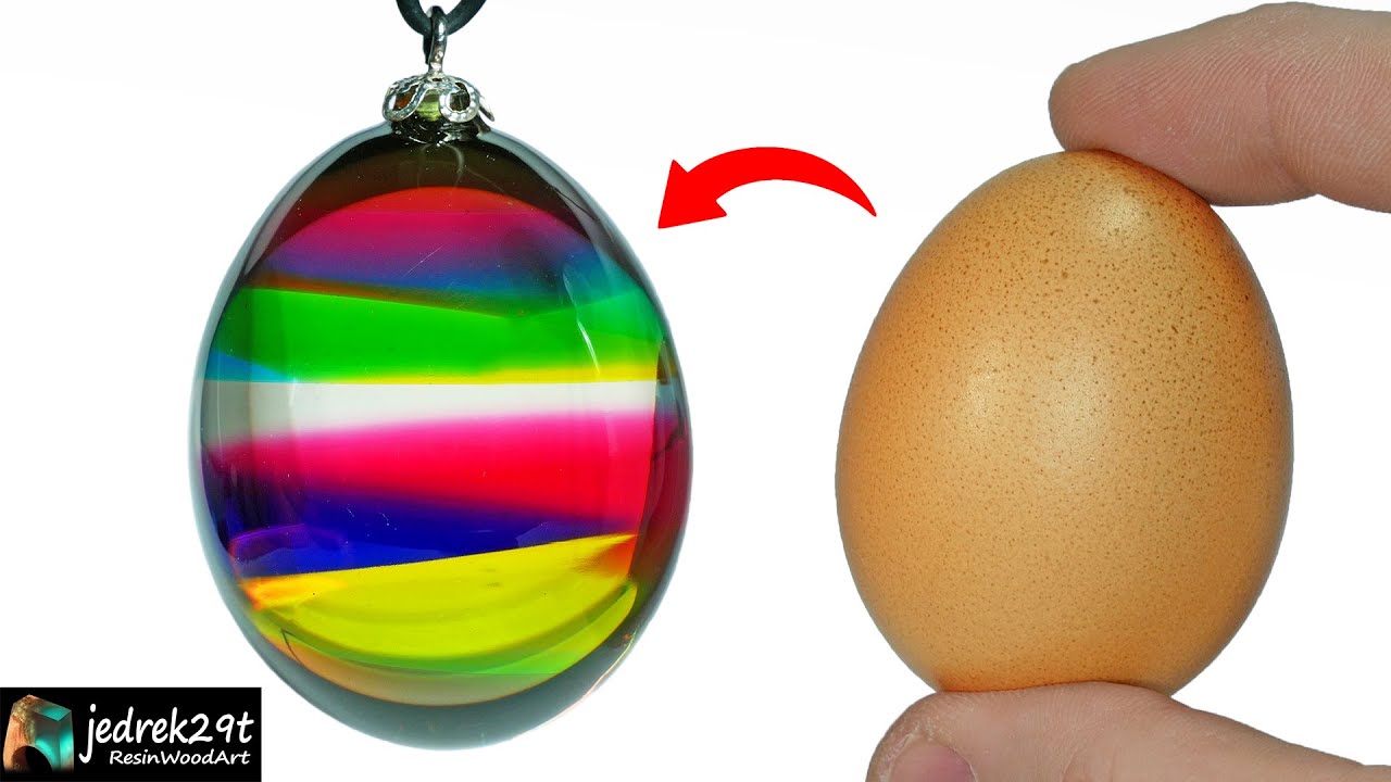 Super Easy & Colorful Easter Egg Decorating With Resin Art (face Reveal)