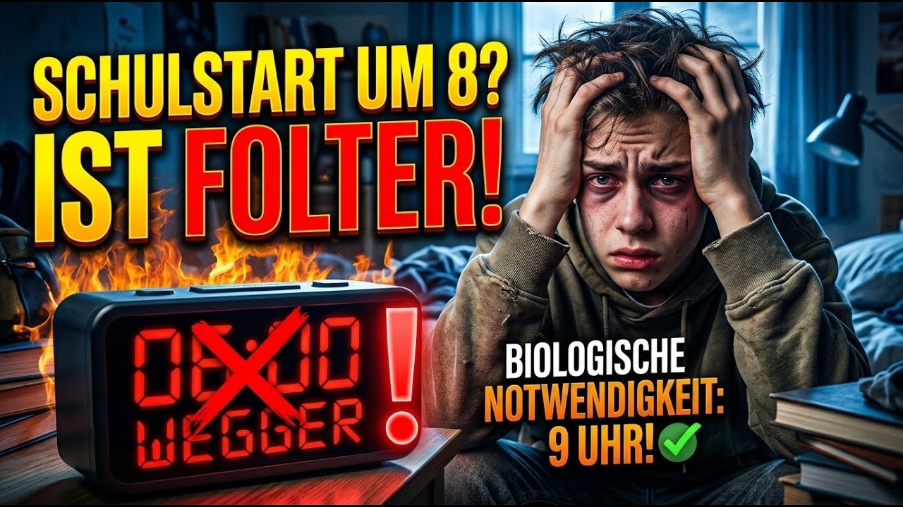 Schulstart um Neun – Die biologische Notwendigkeit für einen späteren Unterricht