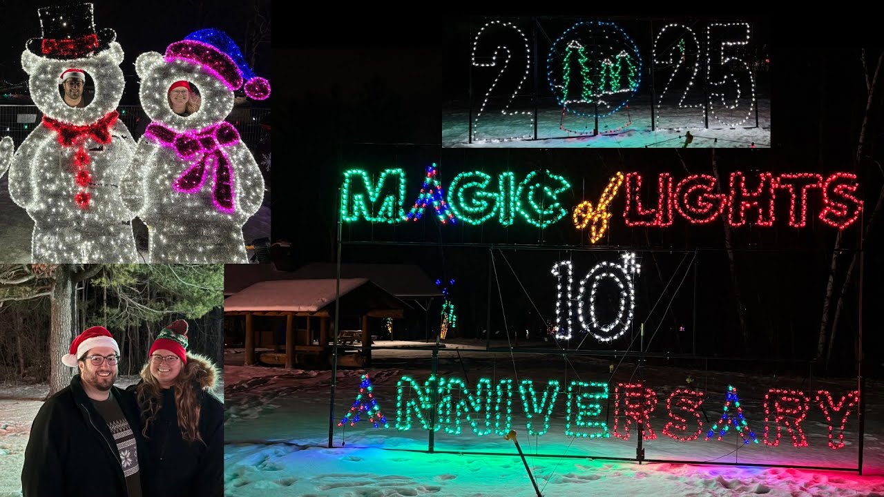 Magic of Lights 2025 | 10th Anniversary | Drive Through Holiday Lights Experience | Ottawa, Ontario
