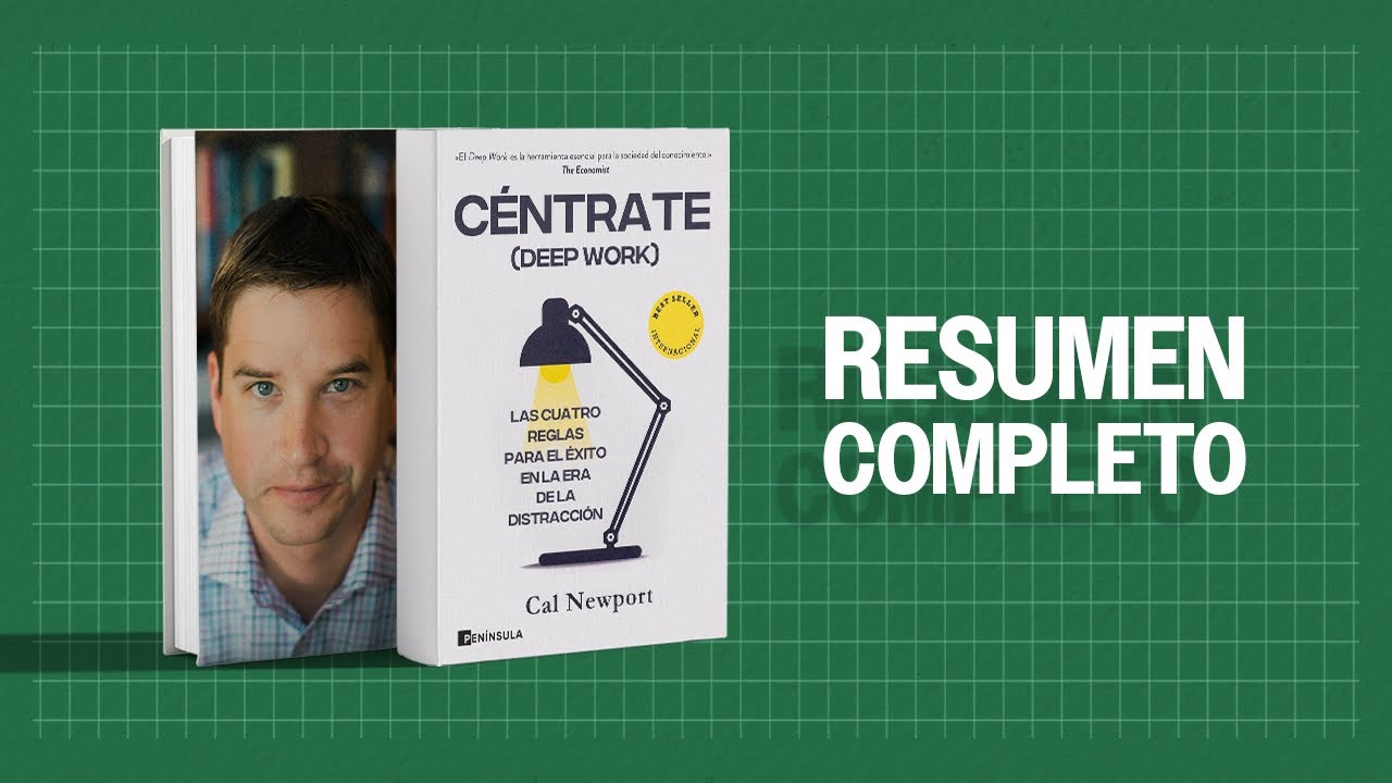 Cómo evitar distraerte l Libro Deep Work (Céntrate) l Cal Newport