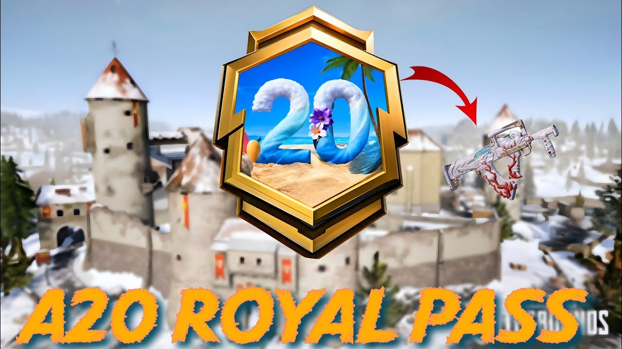🔥 BGMI A20 Royal Pass Full Rewards Revealed | All Outfits, Gun Skins & More