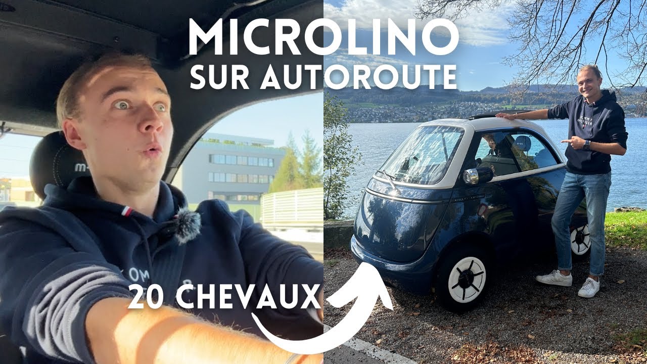 La MICROLINO à l'épreuve de l'autoroute! Seulement 20 chevaux, ça suffit?