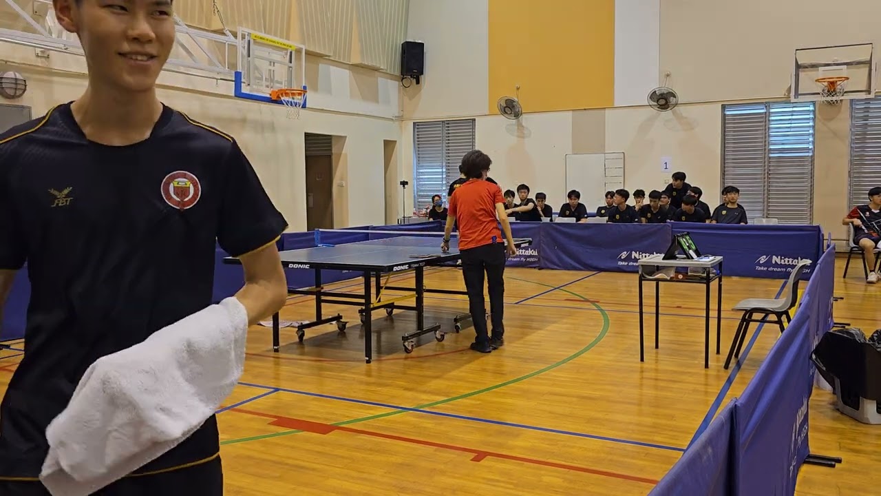 NSG 2023 Prelims VJC vs RI 3rd Singles Ka Chun Vs Jing Lang 4/4