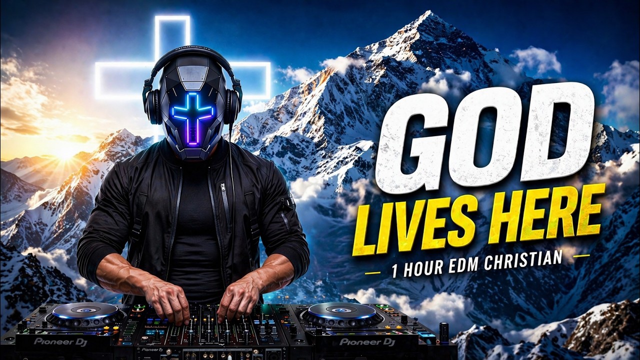 God Lives Here | Christian EDM Worship Music | Gospel Electronic Music | Mount Everest Mix ✝️
