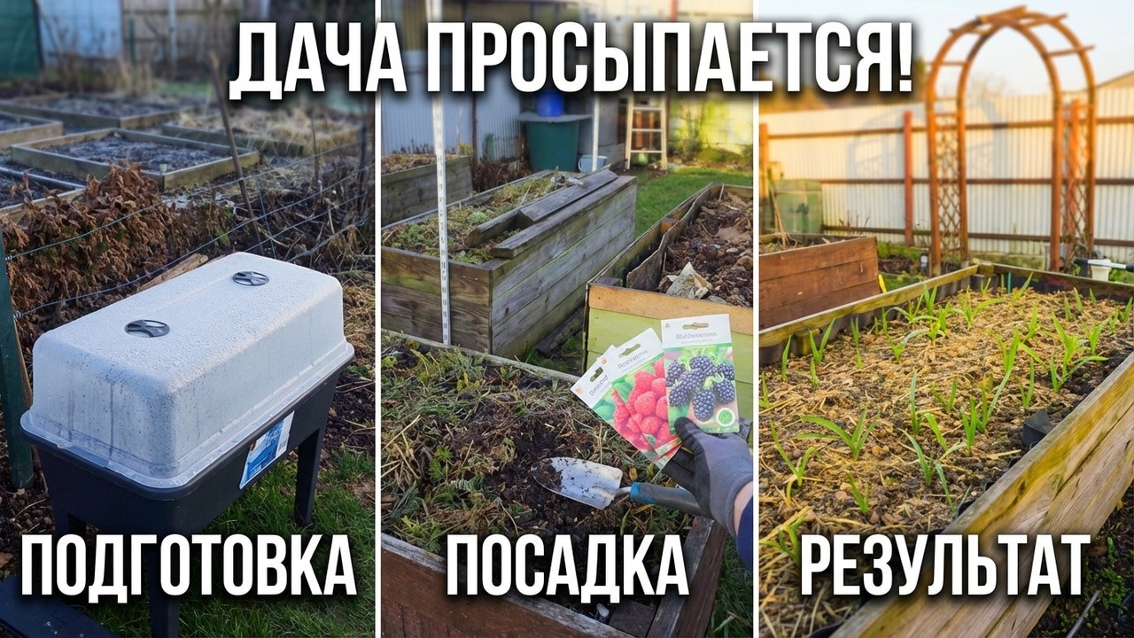Когда сажать? Немецкая дача в начале сезона