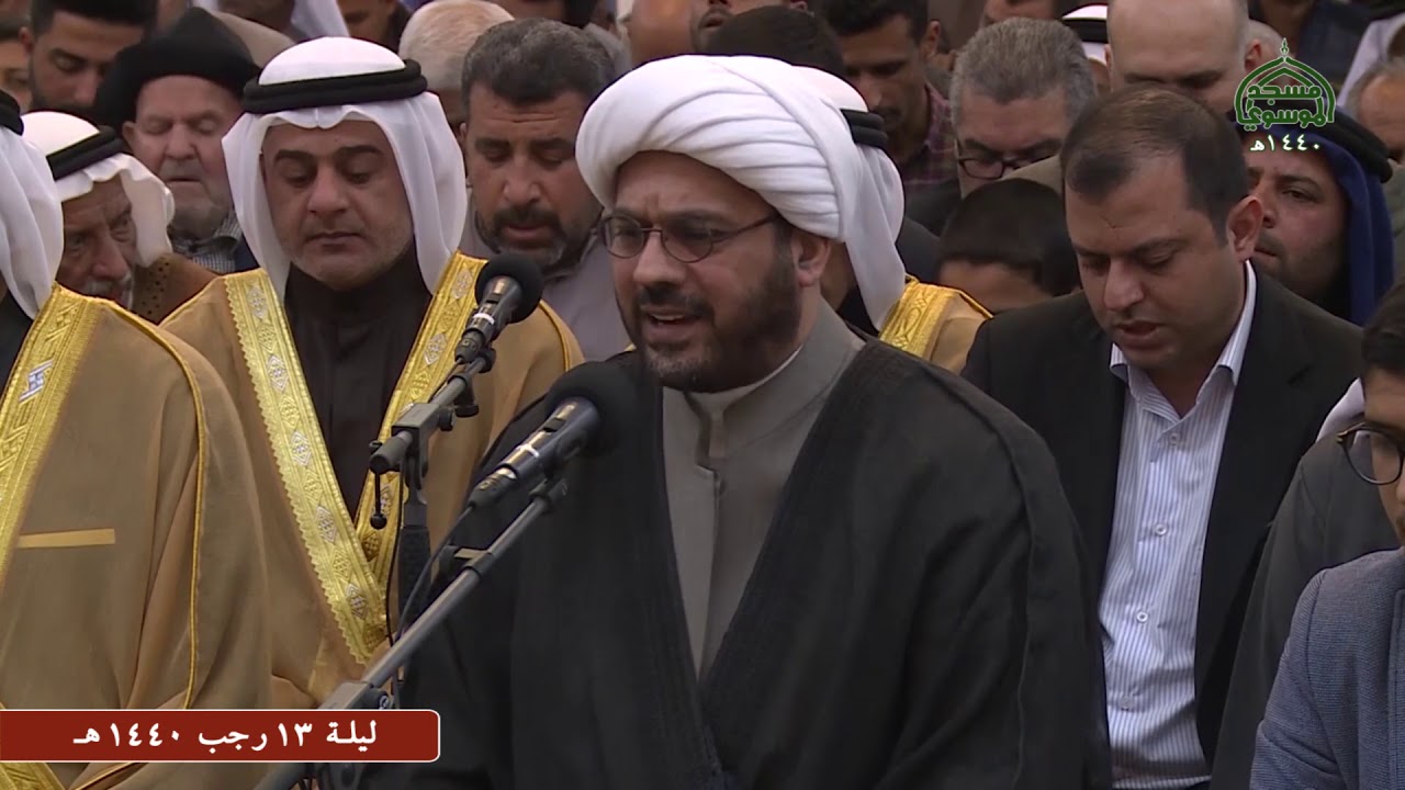 مديح مولود مولانا امير المؤمنين (ع) ليلة 13 رجب 1440 هج في حسينية بني عامر في كربلاء المعلاة