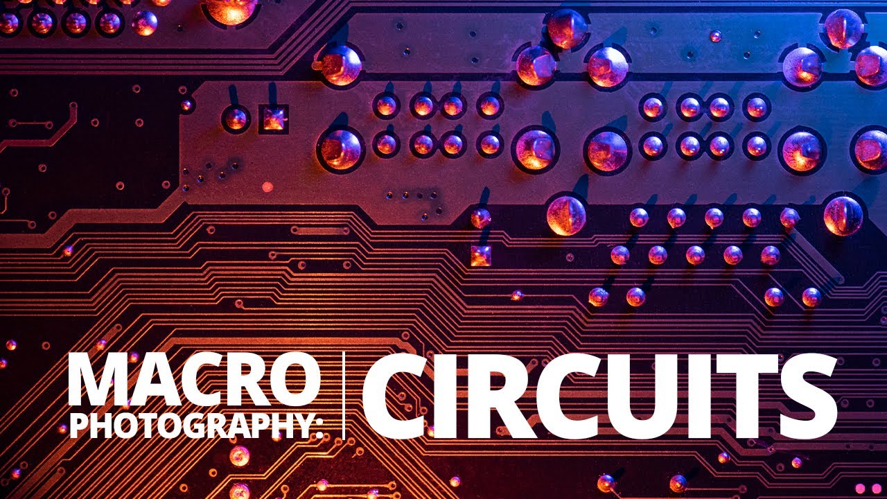Tiny Sci-Fi Cities | Circuit Board Macro Photography Tutorial