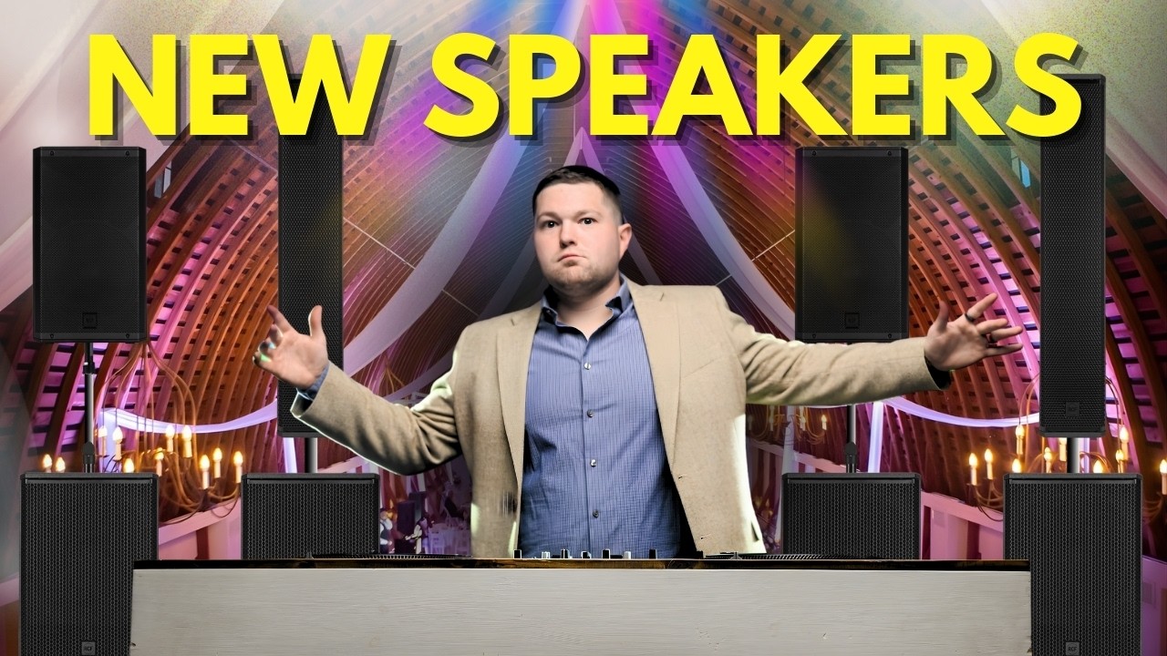NEW DJ SPEAKERS at Epic Wedding Gig Log