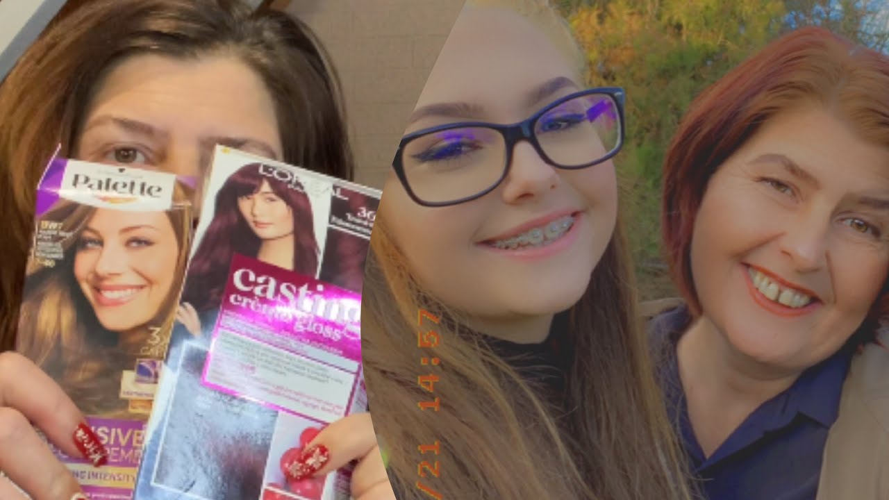 Hajfestés anyával😂❤️ | Dorisz Pap