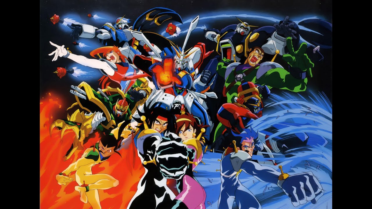 Flying in the Sky opening g gundam cover english