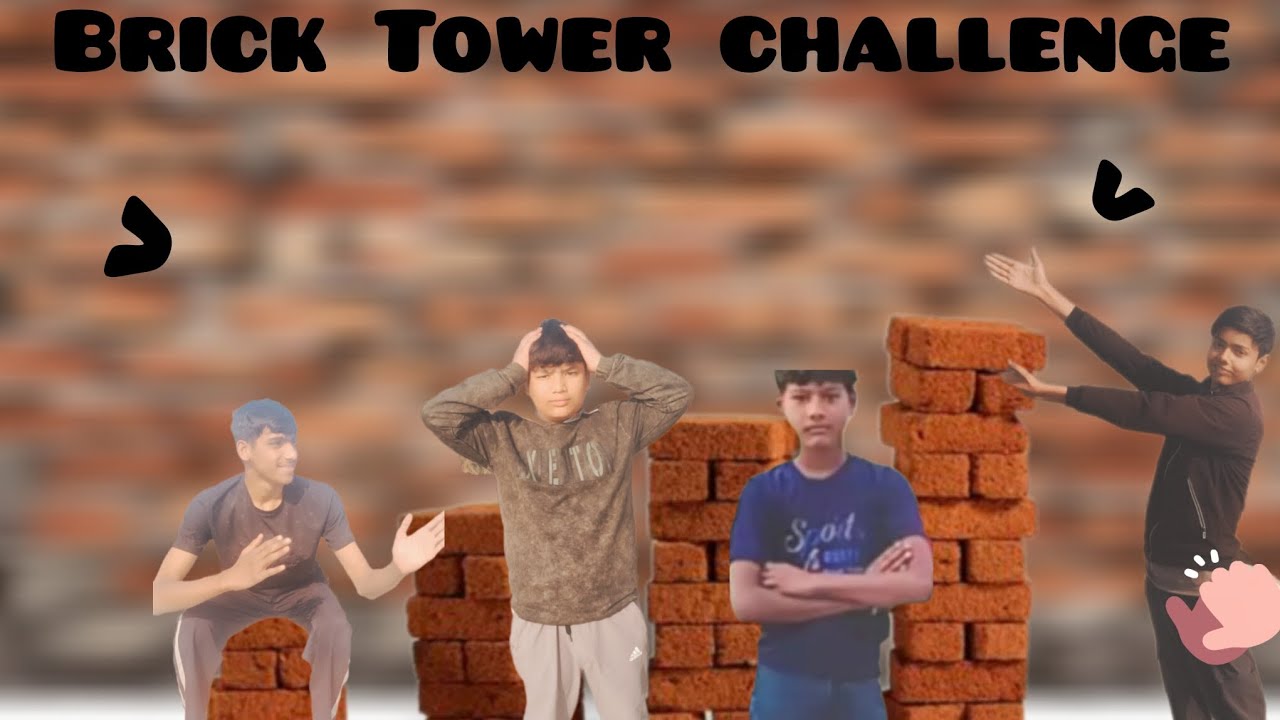 NEW...VIRAL...VIDEO... BRICK...TAWER... CHALLENGE...