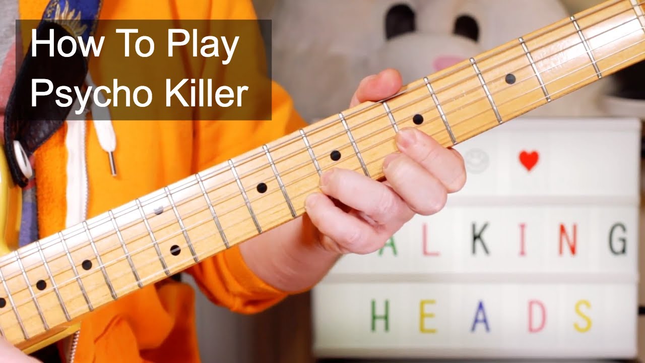 'Psycho Killer' Talking Heads Guitar & Bass Lesson