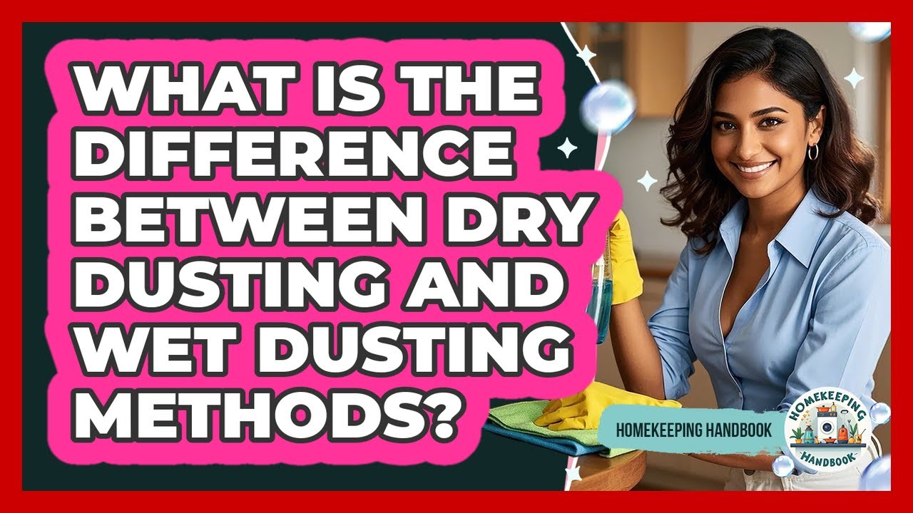 What Is The Difference Between Dry Dusting And Wet Dusting Methods? - Homekeeping Handbook