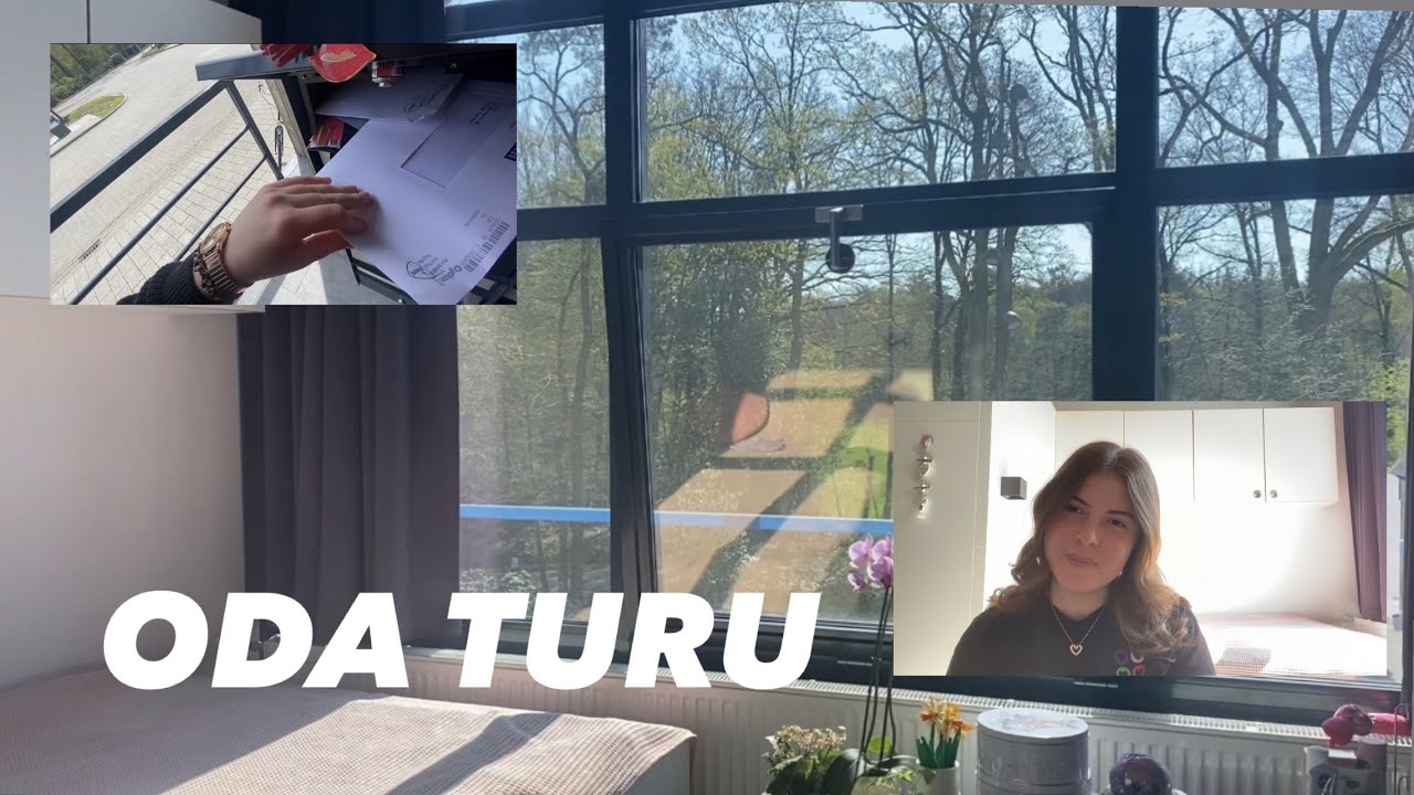 HOLLANDA'DA YURT ODAM | oda vlog