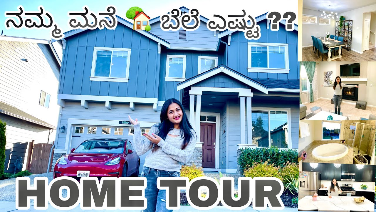 PRIYA MALGER | 6 BEDROOMS Single Family HOME TOUR | Our New House Tour in USA 🇺🇸 | Home Price??🤑