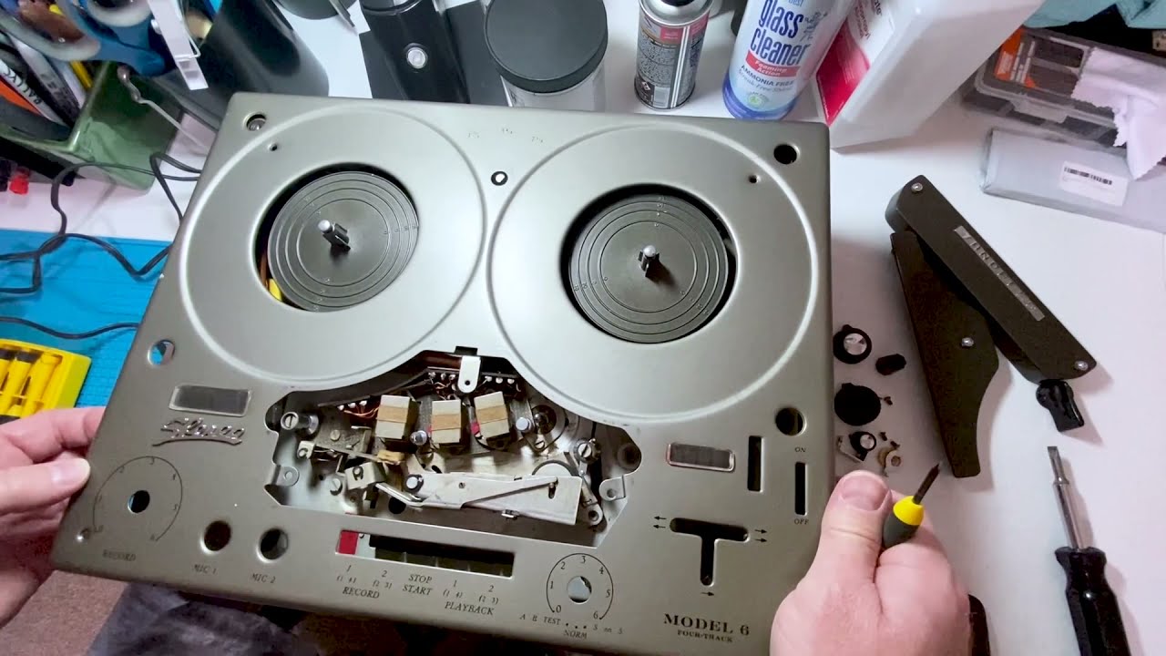 Tandberg Model 6 Disassembly and View of the Beautiful Engineering
