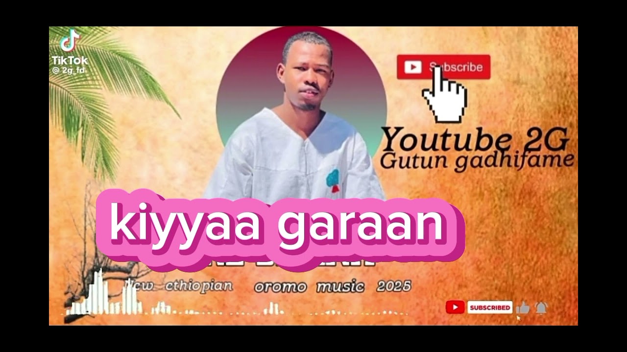 AHMED USMAAN kiyyaa garaan laafaadha new oromoo music 2025 nure shakaa 0.4 🦂