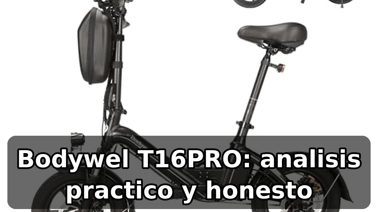 Review completa de la Bodywel BW-T16Pro: bici electrica plegable y comoda para ciudad