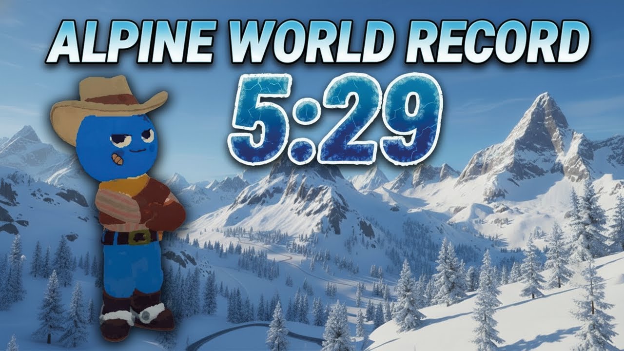 Peak Alpine SpeedRun World Record 5:29