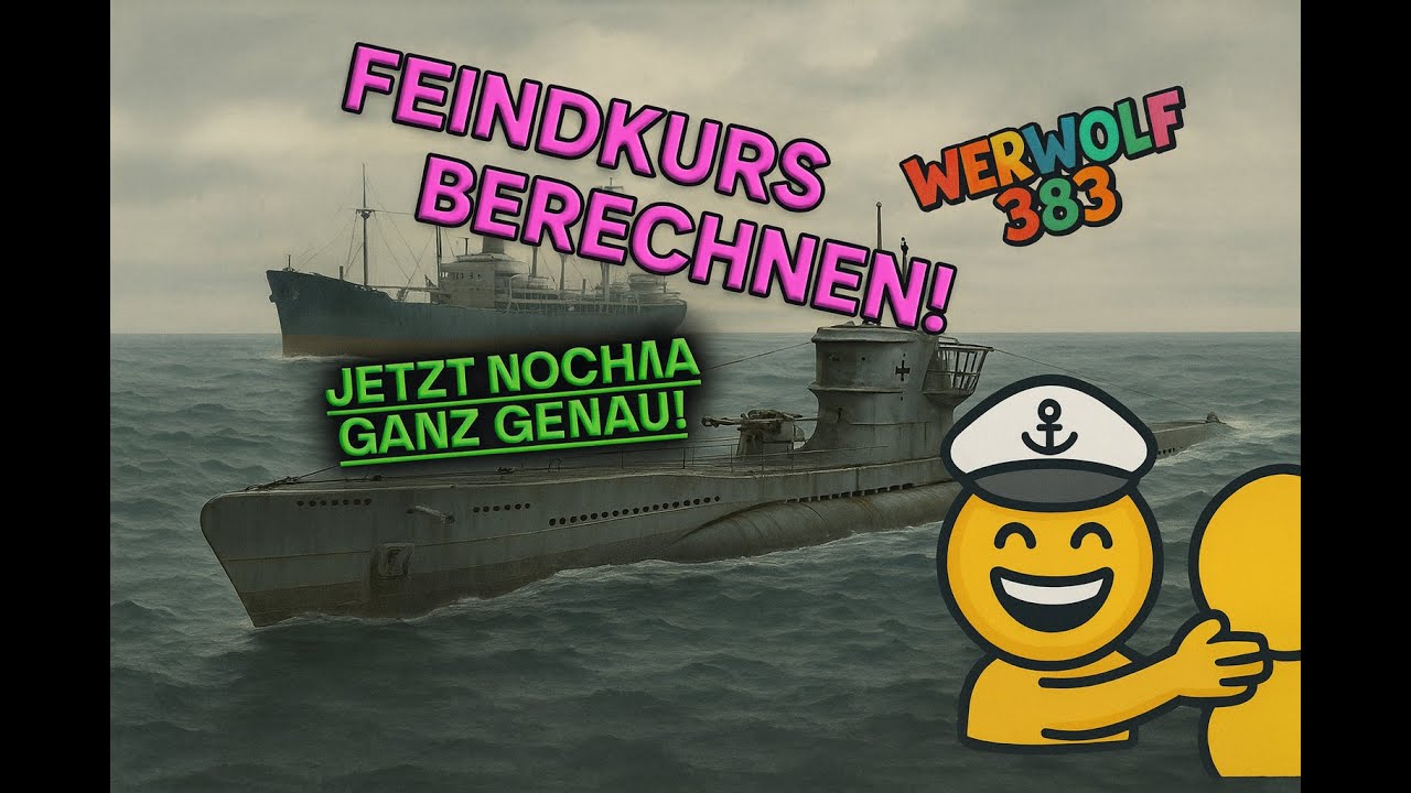 UBOAT TUTORIAL: So berechnest du den Feindkurs richtig! (Torpedo Guide Deutsch)