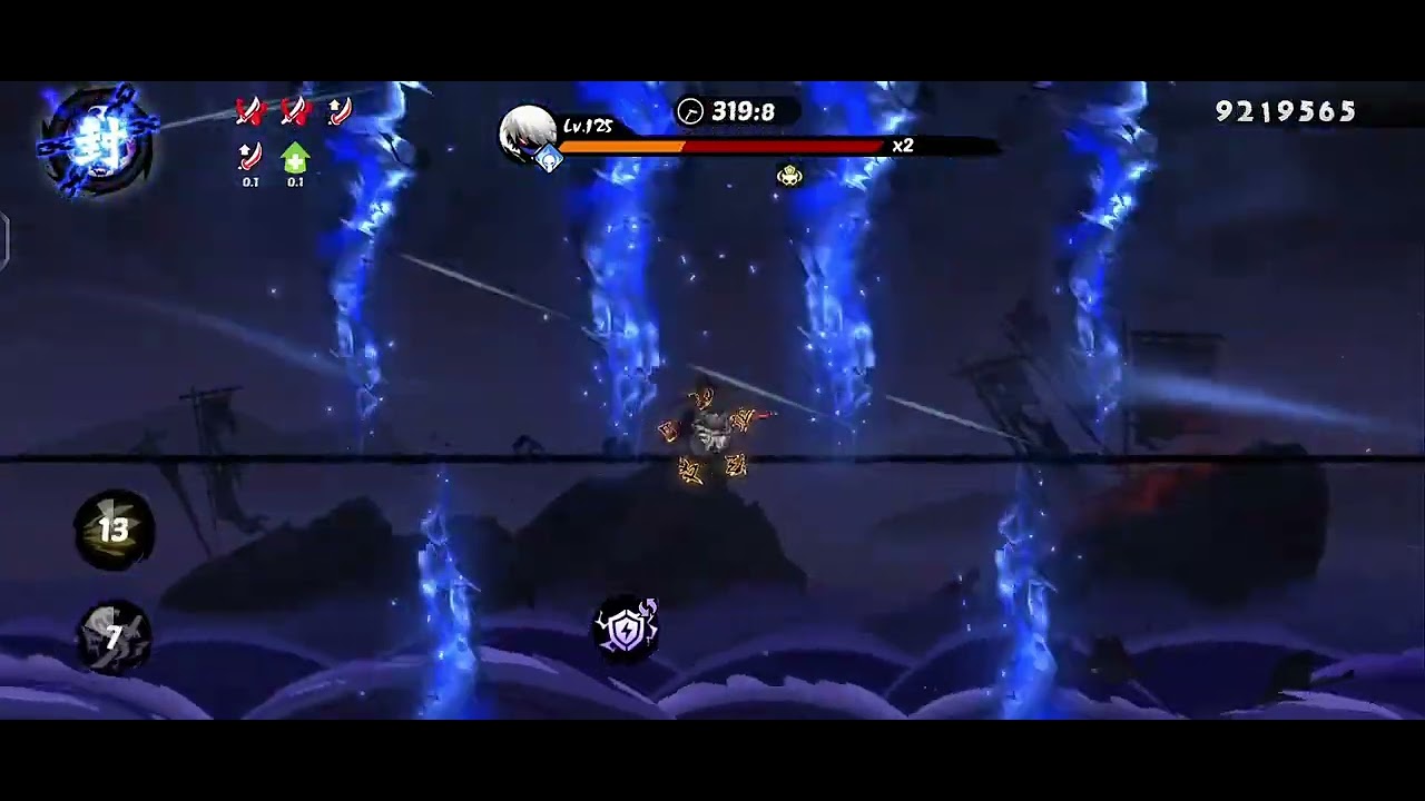 The Fanon 1v1 | Ch 12 :Stage 8 | No Relay ~ 3 star | #NinjaMustDie #忍者必須死全球版