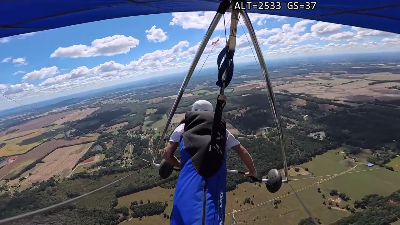 Long flight with Ultrasport at Hazel Green airfield Oct 1, 2025