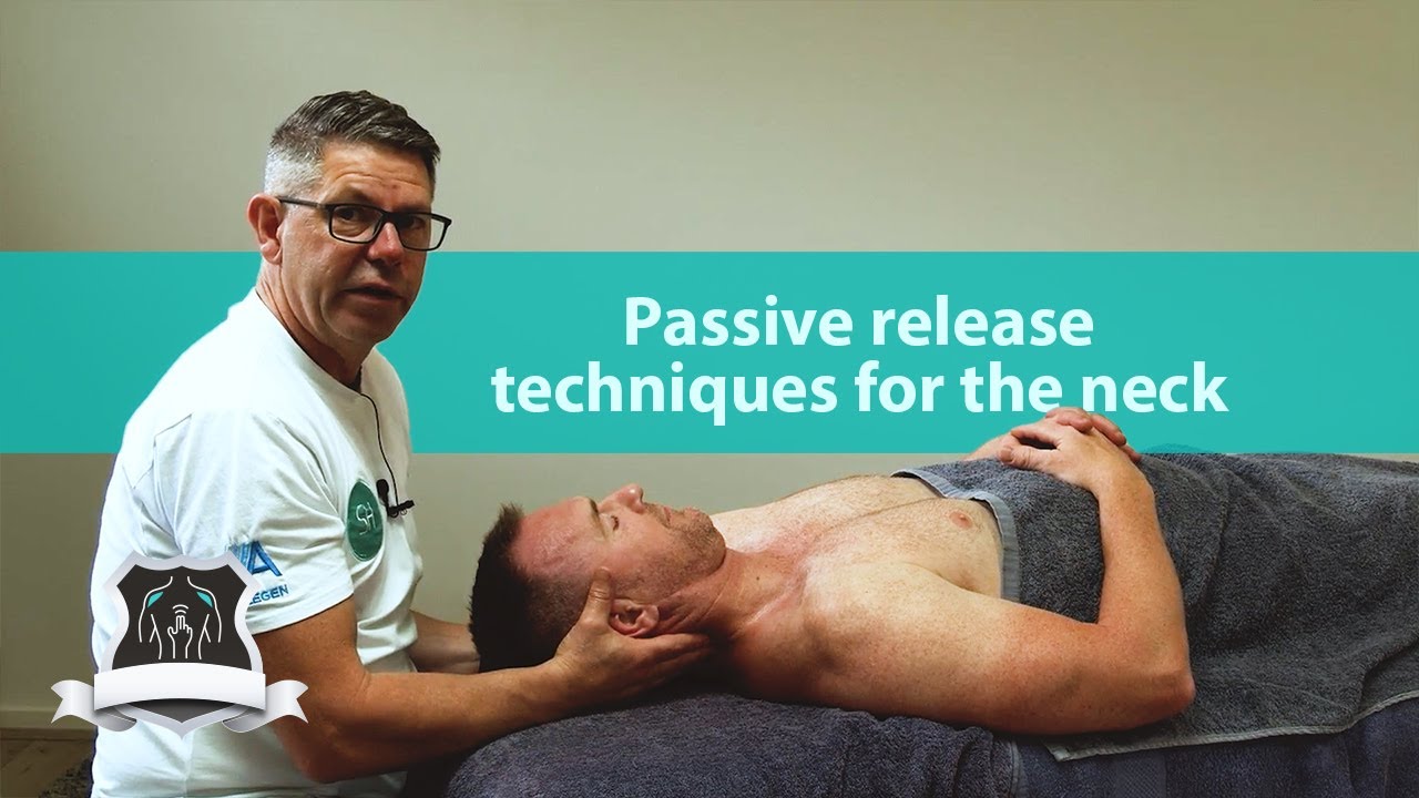 Passive release techniques | Treating neck pain