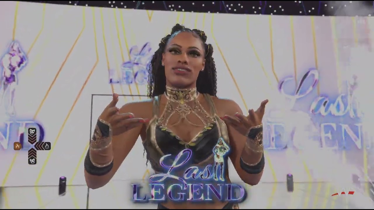 RheA RipLey vs MaxXine DuPRi vs LasH LeGenD , table match  !!