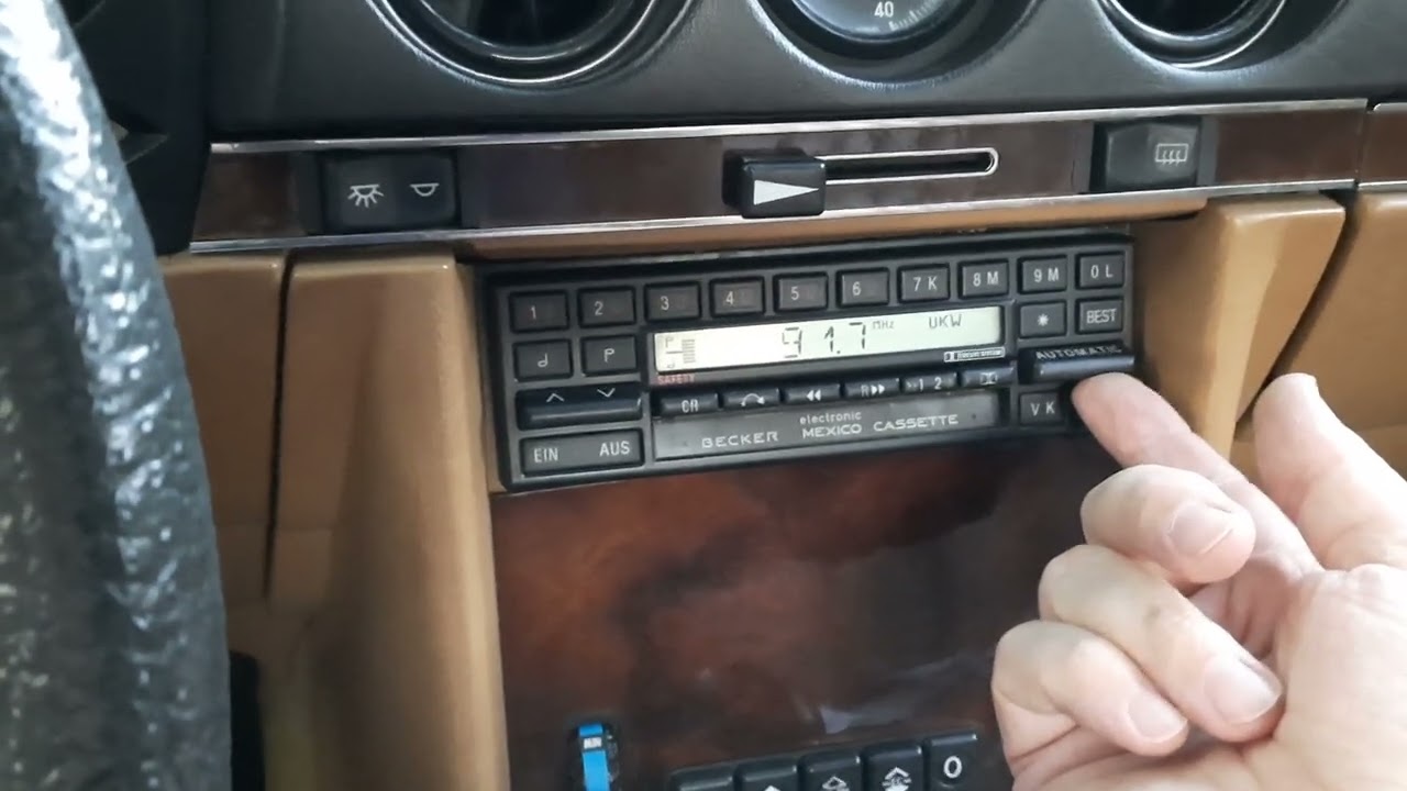 Becker Mexico Cassette Stereo Model BE 794, German market model