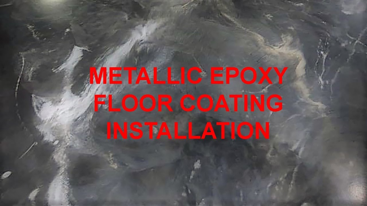 Metallic Epoxy Flooring Installation
