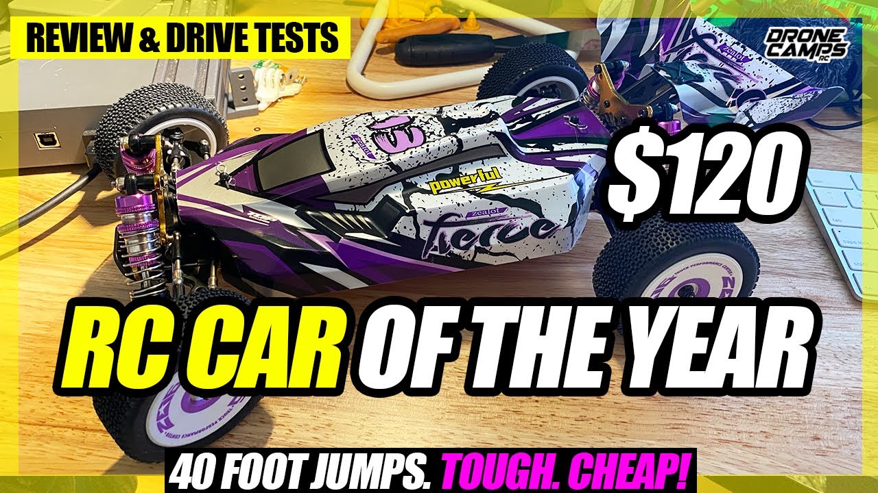 $120 RC Car EVERYBODY WANTS - WLtoys 124019 RTR - 40ft JUMPS, BASH, & REVIEW 🏆