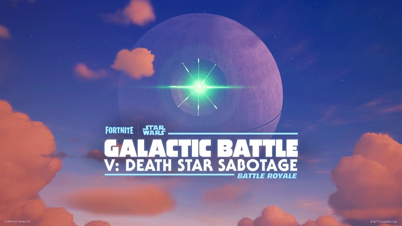 Fortnite STAR WARS Live Event - Zničení Hvězdy Smrti