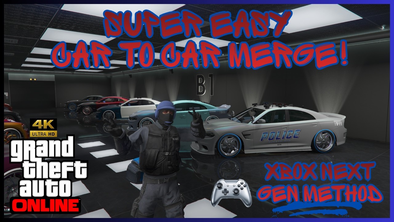 SUPER EASY CAR TO CAR MERGE GLITCH IN GTA ONLINE.#gtaonline