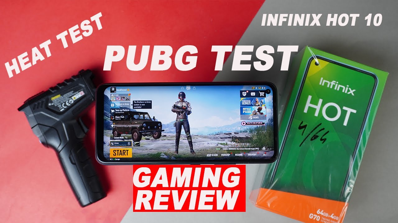 Infinix Hot 10 Pubg Test | 4gb 64gb | Heat Test | Gaming test | Antutu Benchmark | Price in Pakistan