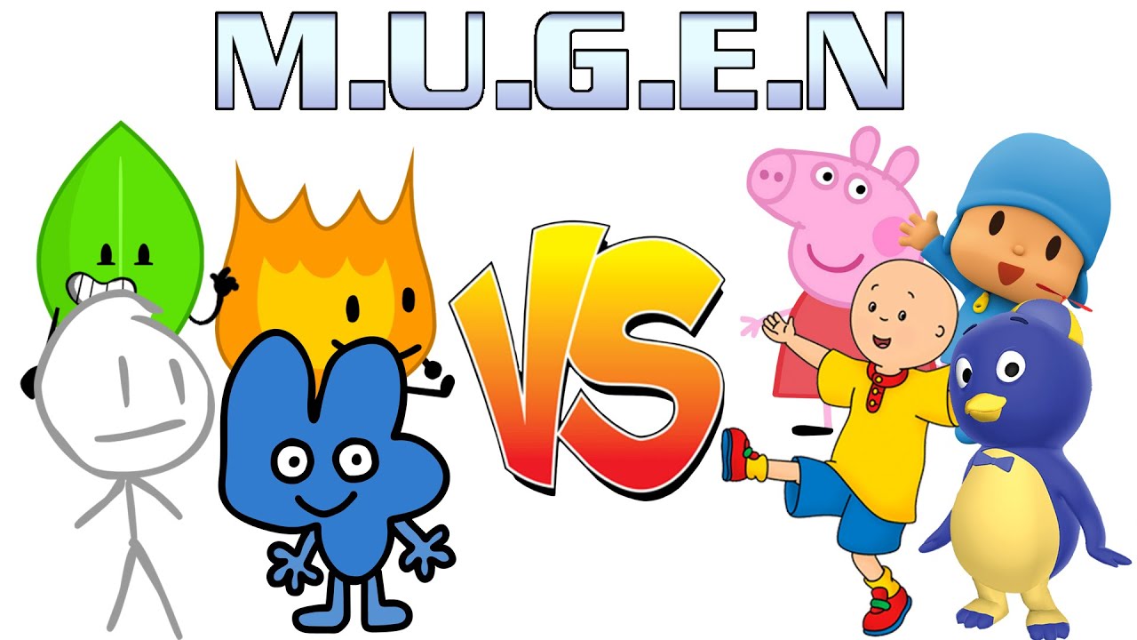 Mugen Equipo BFDI vs Equipo Discovery Kids