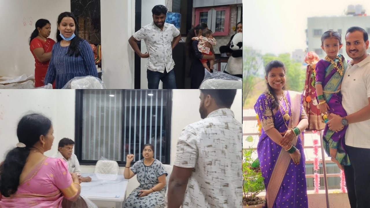 गुढीपाडव्याच्या मुहूर्तावर केली खरेदी 🤗 सगळे आले घरी बघायला 😍 गुढीपाडव्याच्या दिवशी सकाळची धावपळ 😍