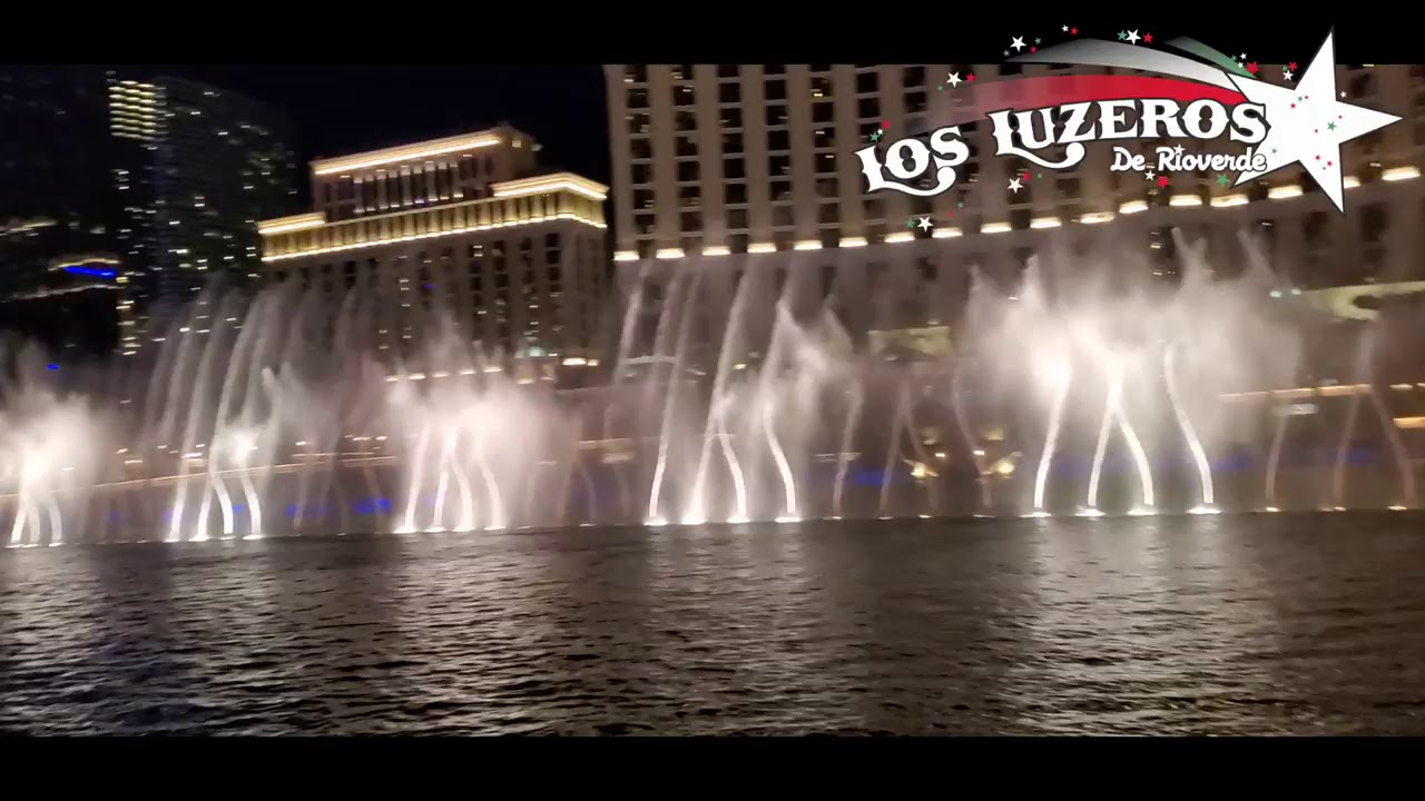 Bellagio Fountains FullShow LosLuzeros En Las Vegas Nevada