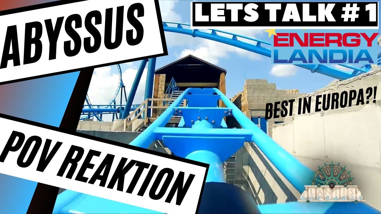 Abyssus POV Reaktion- Beste Bahn Europas? | Energylandia 2021 Vekoma Shockwave | LetsTalk