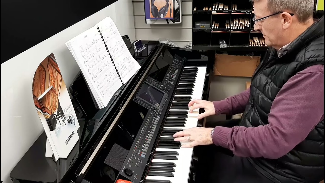 Yamaha Clavinova CVP-409PE Digital Piano  'James' ~ Billy Joel