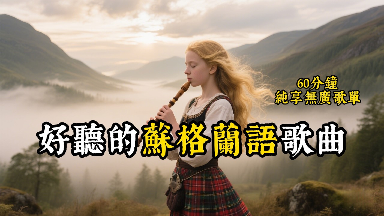 【熱門蘇格蘭語歌曲60分鐘】2025動聽的蘇格蘭語歌單｜適合沉浸式學習工作的音樂｜蘇格蘭語歌單｜愉悅 開心 抒情｜#studymusic #music #playlist｜relaxing music