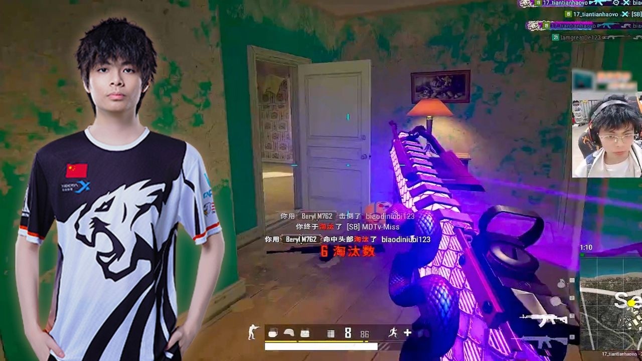 17_tiantian#6 - SOLO SQUADS TPP 19 KILLS - PUBG Pro