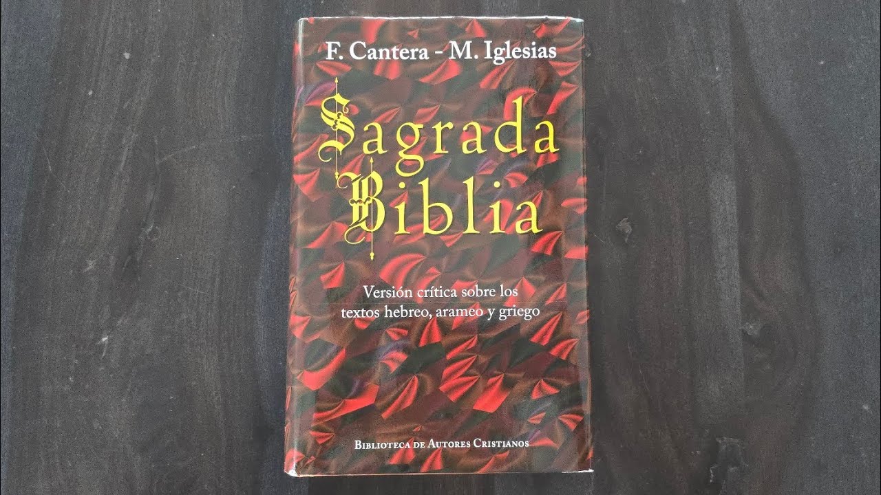 Mostrando Libros #7 Sagrada Biblia - Cantera-Iglesias