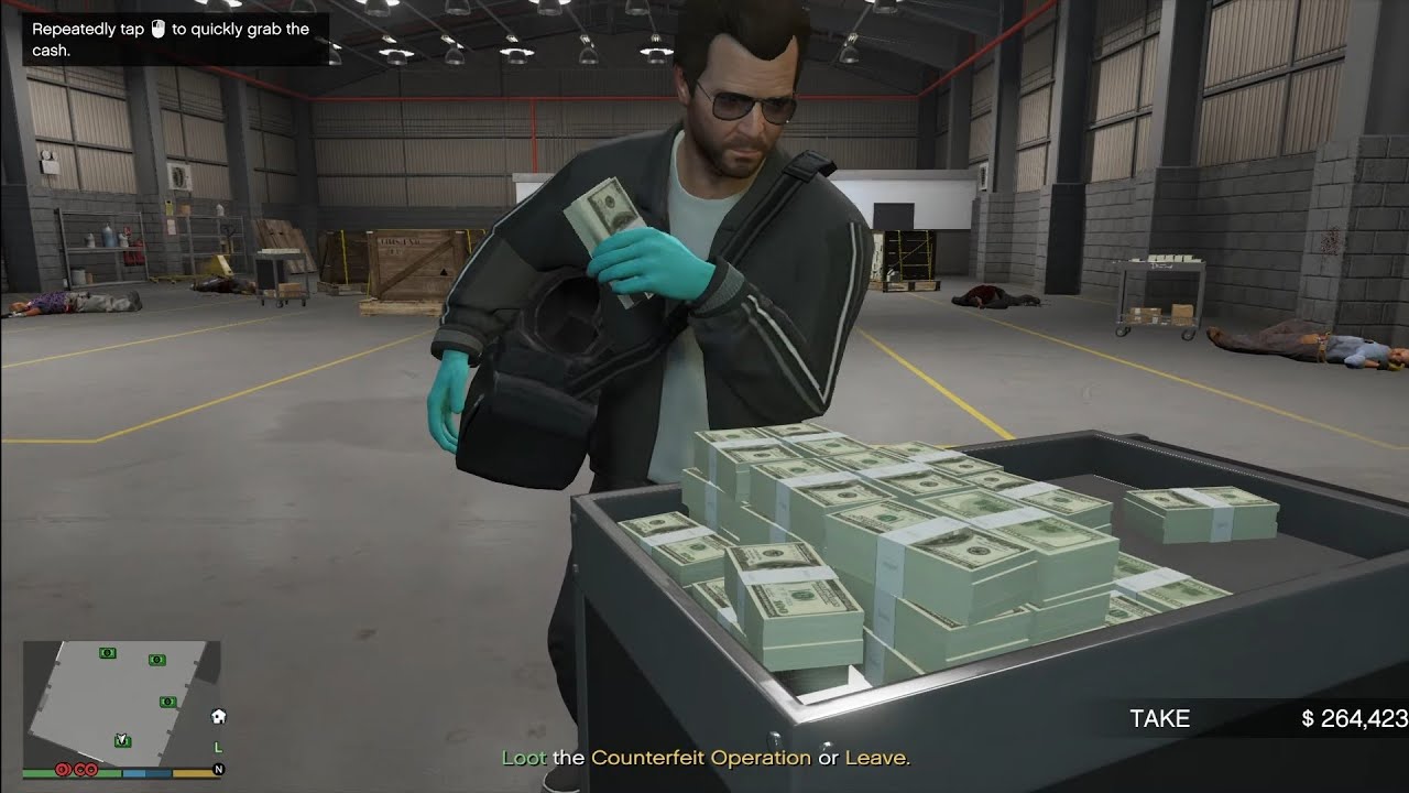 GTA 5 - The Counterfeit Heist + Five Star Escape [VE:DGA]