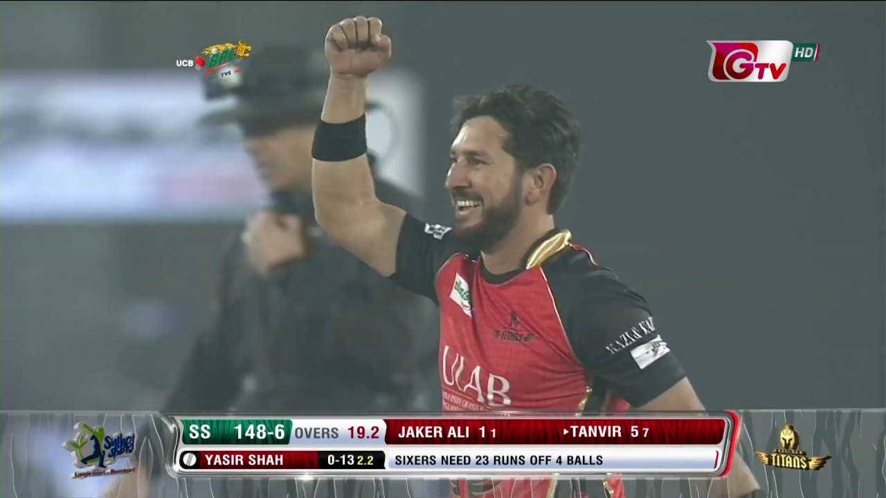 All Wickets Khulna Titans vs Sylhet Sixers | 28th Match | Edition 6 | BPL 2019