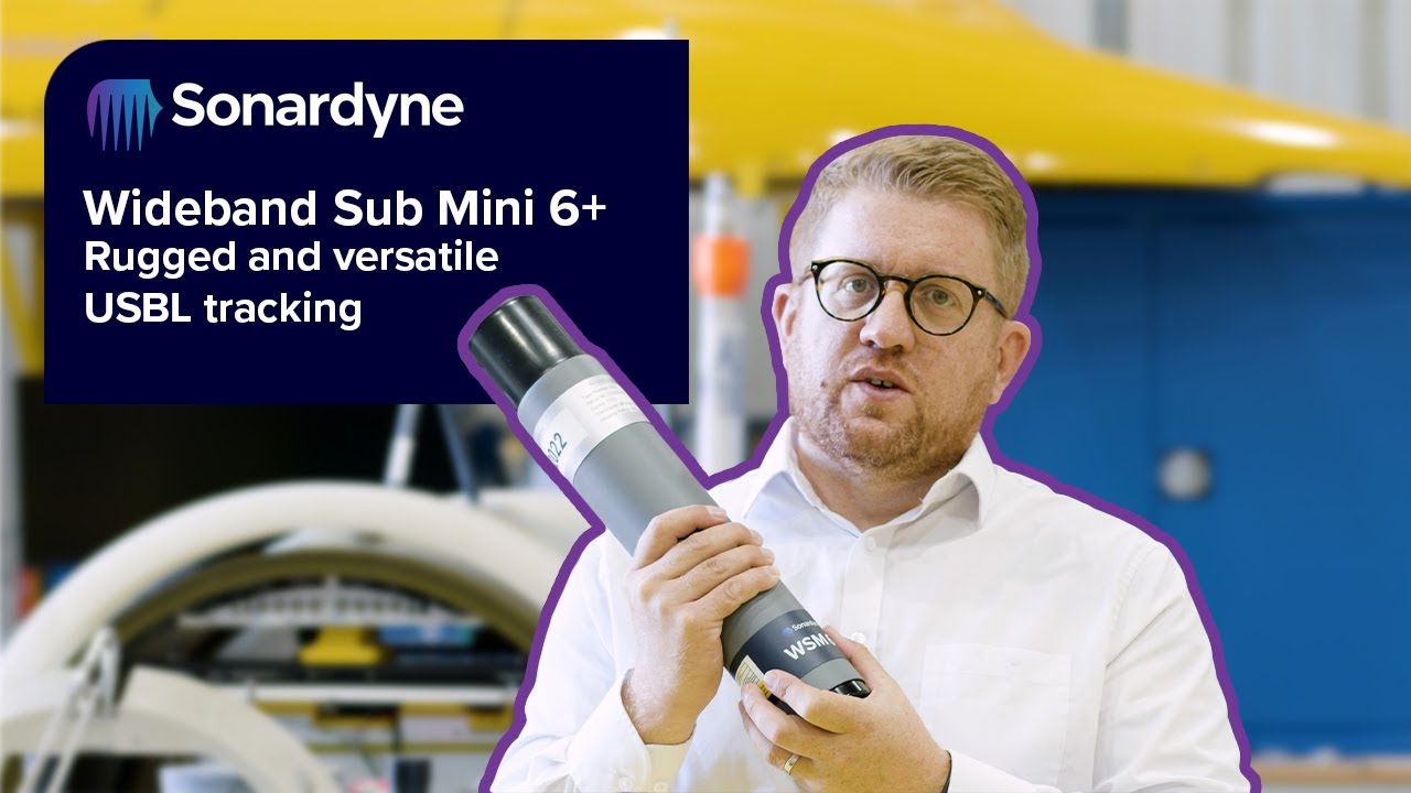 Wideband Sub Mini 6+ (WSM 6+) - Rugged and versatile USBL tracking