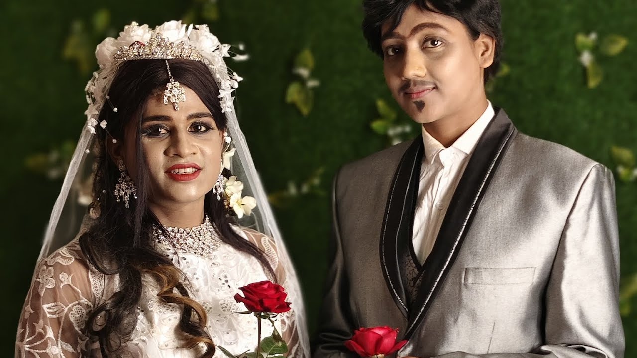 Christian Married Couple// Cute Moments Male to Female and female to male transformation 🫣❤️