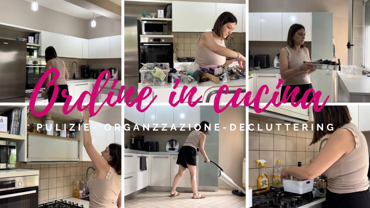 🌸PULISCI CON ME:  DECLUTTERING PULIZIE ED ORGANIZZAZIONE CUCINA  #casa #home #cleaning