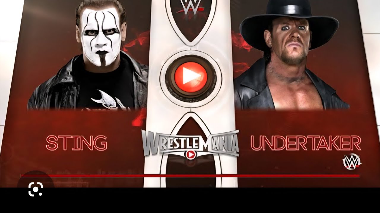 WWE 2K24 Wrestlemania 31 Undertaker vs Sting