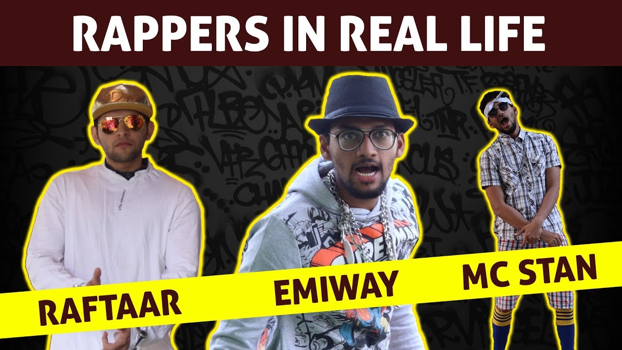 Rappers in Real Life | Emiway Bantai | Raftaar | Divine | MC Stan | Gully Boy | Funcho Entertainment